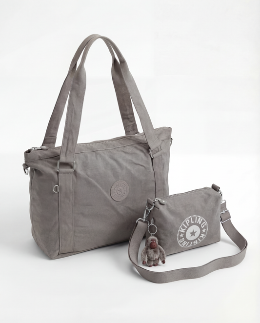 2-Piece Kipling Bag Set | Large Hand & Crossbody Bag + Small Crossbody Bag _ M23