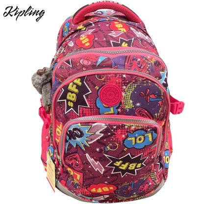 The 20" Kipling 🐒 Backpack – back in 23 amazing colors 🎒✨