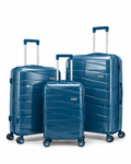 3-Piece Travel Bag Set - blue ocean