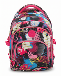 fuchsia Kipling Backpack