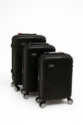 3-Piece Travel Bag set Black