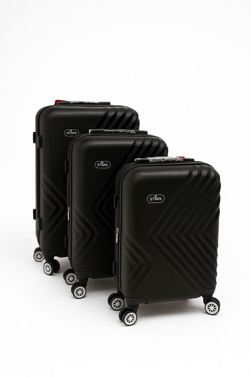 3-Piece Travel Bag set Black