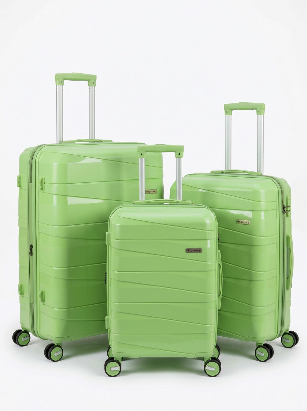 3-Piece Travel Bag Set Pistachio