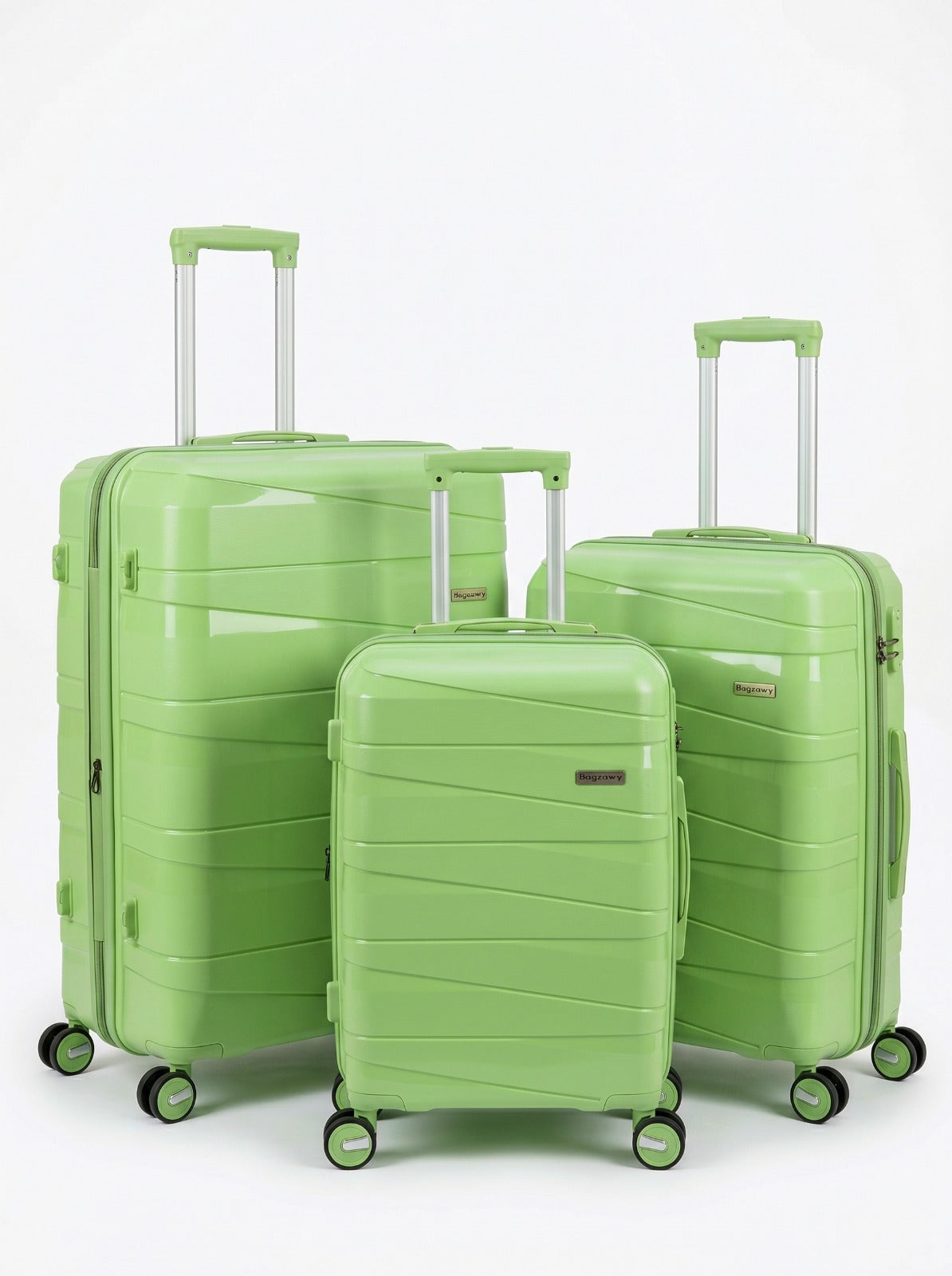 3-Piece Travel Bag Set Pistachio